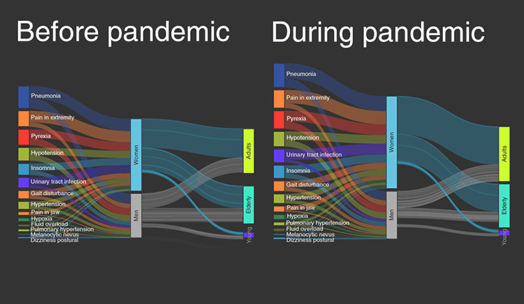 Demographic information before and during the pandemic