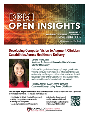 DBMI Open Insights flyer preview -- Cristian Tomasetti, PhD