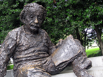 Washington DC - Foggy Bottom: National Academy of Sciences - Einstein Memorial | Photo by Wally Gobetz